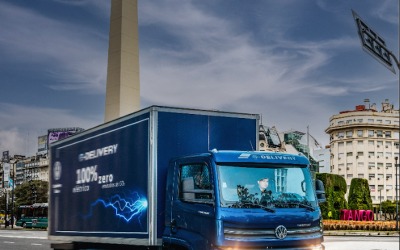 VW Camiones y Buses presenta en Bioferia su primer camión 100% eléctrico.